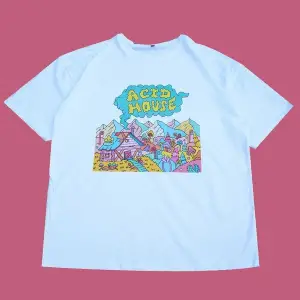 Acid House / Psychedelic Oversize Tişört