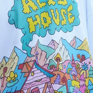 Acid House / Psychedelic Oversize Tişört