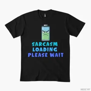 Alaycı Yükleme Lütfen Bekleyin Erkekler Kadınlar İçin Tişört %100 Pamuklu Tişörtler 3XS-3XL Ü