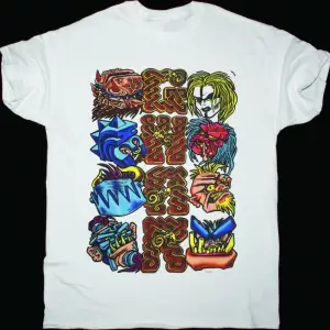ALICE COOPER TRASH NEW BLACK T SHIRT ÖN VE ARAKA BASKILI