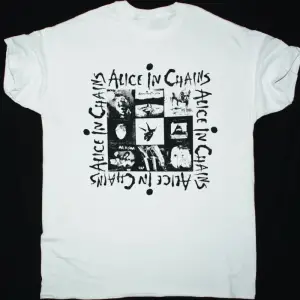 ALICE IN CHAINS ALBUMS NEW WHITE T SHIRT ÖN BASKILI