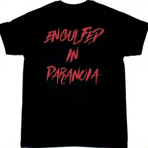 ALIEN SEX FIEND NIK FIEND NEW BLACK TSHIRT ÖN VE ARAKA BASKILI