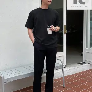 Anime Erkekler Ejderha Baskı Tişört