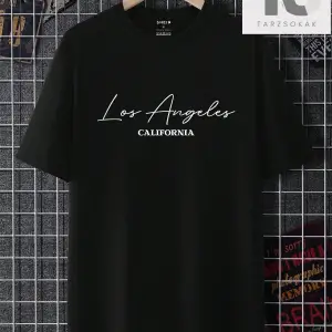 Anime Erkekler Japon Harf ve Şekil Grafik Tişört