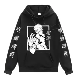 Anime Hoodies Model40 12063 Siyah