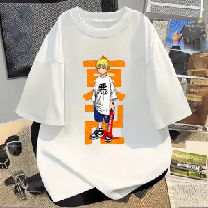 Anime Tokyo Revengers Baskılı Unisex Oversize