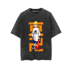 Anime Tokyo Revengers Baskılı Unisex Oversize