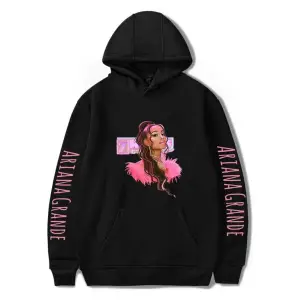 Ariana Grande Hoodie Sweatshirt Unisex 14005 Siyah