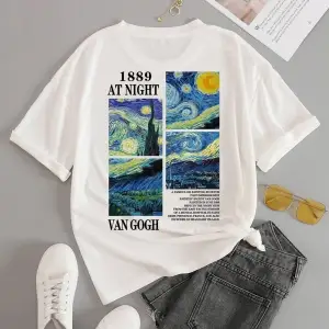 Arkası Baskılı Unisex Oversize T-Shirt