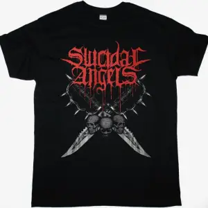 ARTILLERY TERROR SQUAD87 NEW WHITE T-SHIRT ÖN VE ARAKA BASKILI