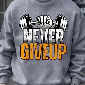 Asla Pes Etme Fitness Tasarım Erkek Kazak Hip Hop Moda Spor Giyim Bisiklet Yaka Polar Kazakla