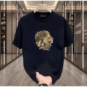 AslanXr Baskılı Beyaz Erkek