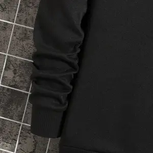 Astronaut And Letter Graphic Lined Sweatshirt Siyah