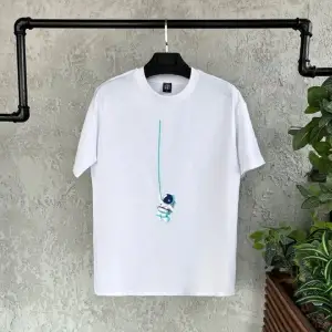 Astronaut Baskılı Beyaz Erkek