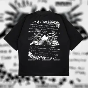 Astroworld Oversize Unisex Pamuklu Nefes Alan Kalın Kumaşlı