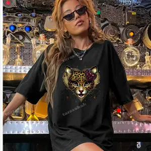 ATEŞLİ LEOPAR DESEN