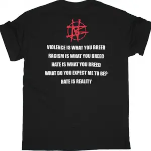 AUTOPSY DISTRESSED LOGO NEW BLACK T-SHIRT ÖN VE ARAKA BASKILI