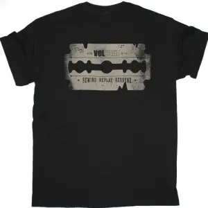 AVENGED SEVENFOLD CLOAK AND DAGGER NEW BLACK T-SHIRT ÖN VE ARAKA BASKILI