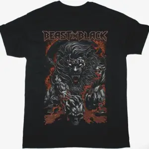 AVENGED SEVENFOLD LOGO NEW BLACK T-SHIRT ÖN VE ARAKA BASKILI