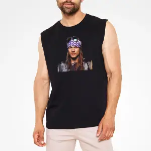 Axl Rose Siyah Kolsuz Tişört T-shirt