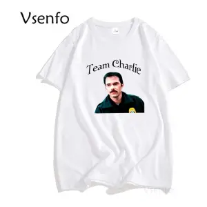 Baba kuğu klasik alacakaranlık T Shirt Charlie kuğu T-Shirt pamuk Bella T-Shirt kısa kollu Te 2810