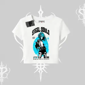 Babby Tee Tshirt Anime Cyberpunk Kız Baskılı