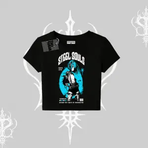 Babby Tee Tshirt Anime Cyberpunk Kız Baskılı