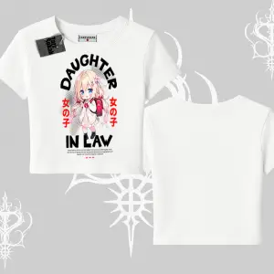 Babby Tee Tshirt Anime Girl Daughter In Law Baskılı