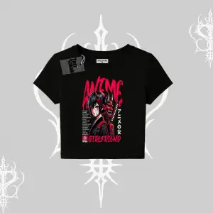 Babby Tee Tshirt Anime Girlfriend Kırmızı