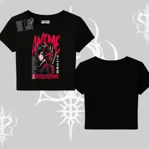 Babby Tee Tshirt Anime Girlfriend Kırmızı