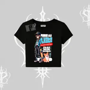 Babby Tee Tshirt Anime Hiker Girl Balance Is Everything Baskılı