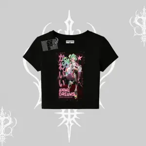 Babby Tee Tshirt Anime Kawaii Japon Kız Desenli