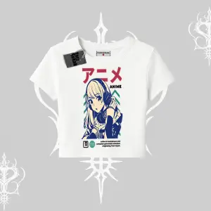 Babby Tee Tshirt Anime Kız Desenli Japon Tarzı