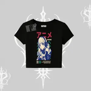 Babby Tee Tshirt Anime Kız Desenli Japon Tarzı