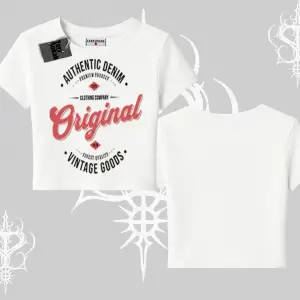 Babby Tee Tshirt Authentic Denim Original