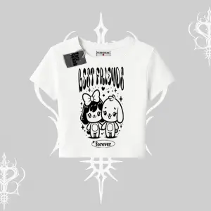 Babby Tee Tshirt Best Friends Forever Baskılı Sevimli Tasarım