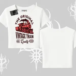 Babby Tee Tshirt Classic Railroad Vintage Train Street Aesthetic