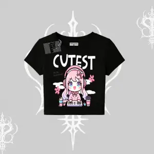 Babby Tee Tshirt Cute Anime Gamer Girl Baskılı
