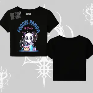 Babby Tee Tshirt Foodie Panda Tatlı ve Sevimli Panda Baskılı