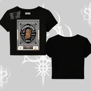 Babby Tee Tshirt Fossilized Skull Underground Archive