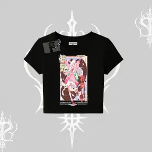 Babby Tee Tshirt Madness Unleashed Anime Girl Baskılı