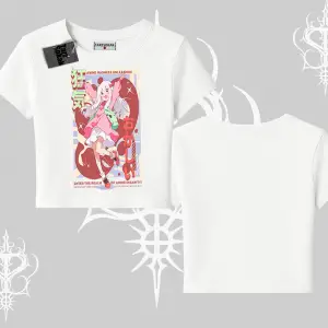 Babby Tee Tshirt Madness Unleashed Anime Girl Baskılı