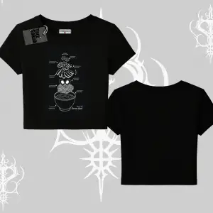 Babby Tee Tshirt Noodle Theory Hand Drawn Concept