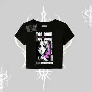 Babby Tee Tshirt Too Good Anime Girl Grafik Baskılı