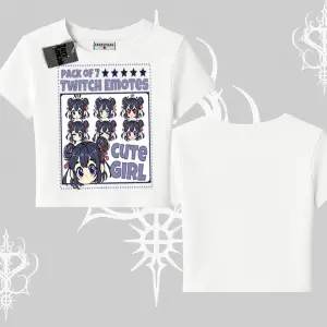 Babby Tee Tshirt Twitch Emotes Cute Girl Anime Expression