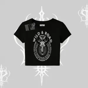 Babby Tee Tshirt Wild & Road Western Skull Biker Street Culture