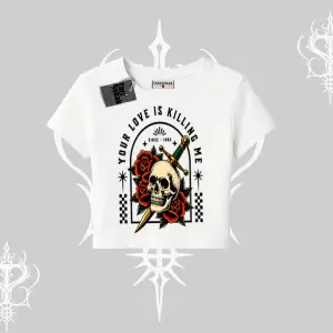 Babby Tee Tshirt Your Love Is Killing Me Dead Romance