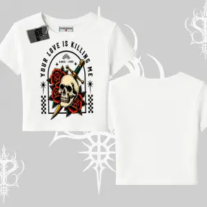 Babby Tee Tshirt Your Love Is Killing Me Dead Romance