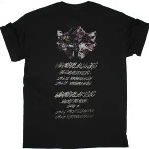 BABYMETAL IDZ NEW BLACK T-SHIRT ÖN VE ARAKA BASKILI