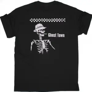BAD MANNERS LONDON NEW BLACK T-SHIRT ÖN VE ARAKA BASKILI